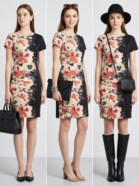 anaisey jersey dress Wisp Anaisey Jersey Dress Black and White Size 6